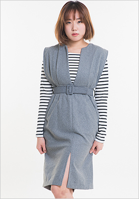 gray onepiece